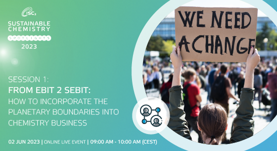 From EBIT 2 SEBIT – How to incorporate the planetary boundaries into chemistry business