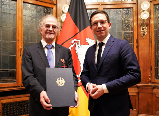 ISC3 Director Prof. Kümmerer Receives Federal Cross of Merit