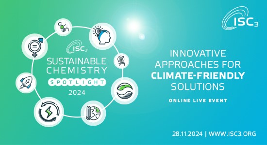 Online Event – ISC3 Sustainable Chemistry SPOTLIGHT