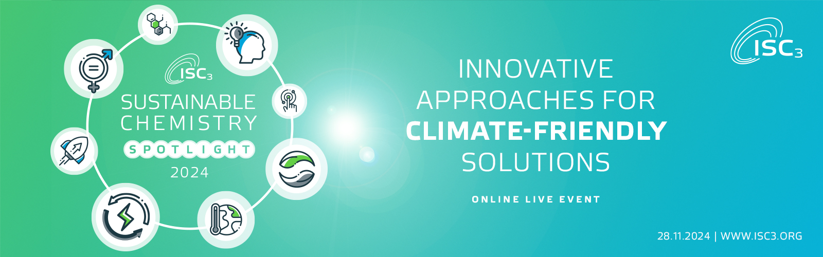 ISC3 Sustainable Chemsitry Spotlight Visual