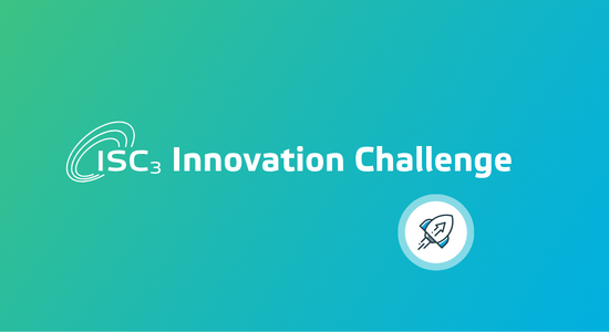 background fading from green to blue with white letters; off-black subtitle